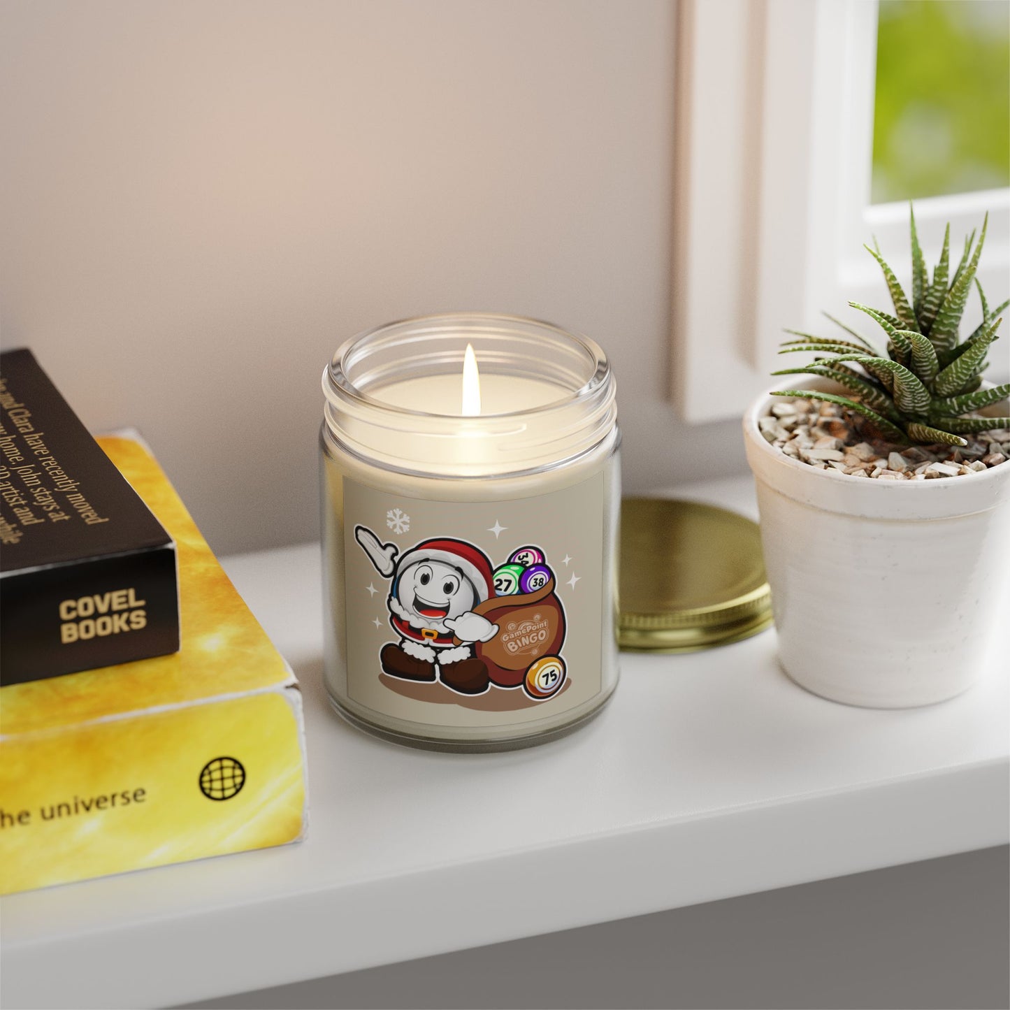 Santa Binky Scented Candle