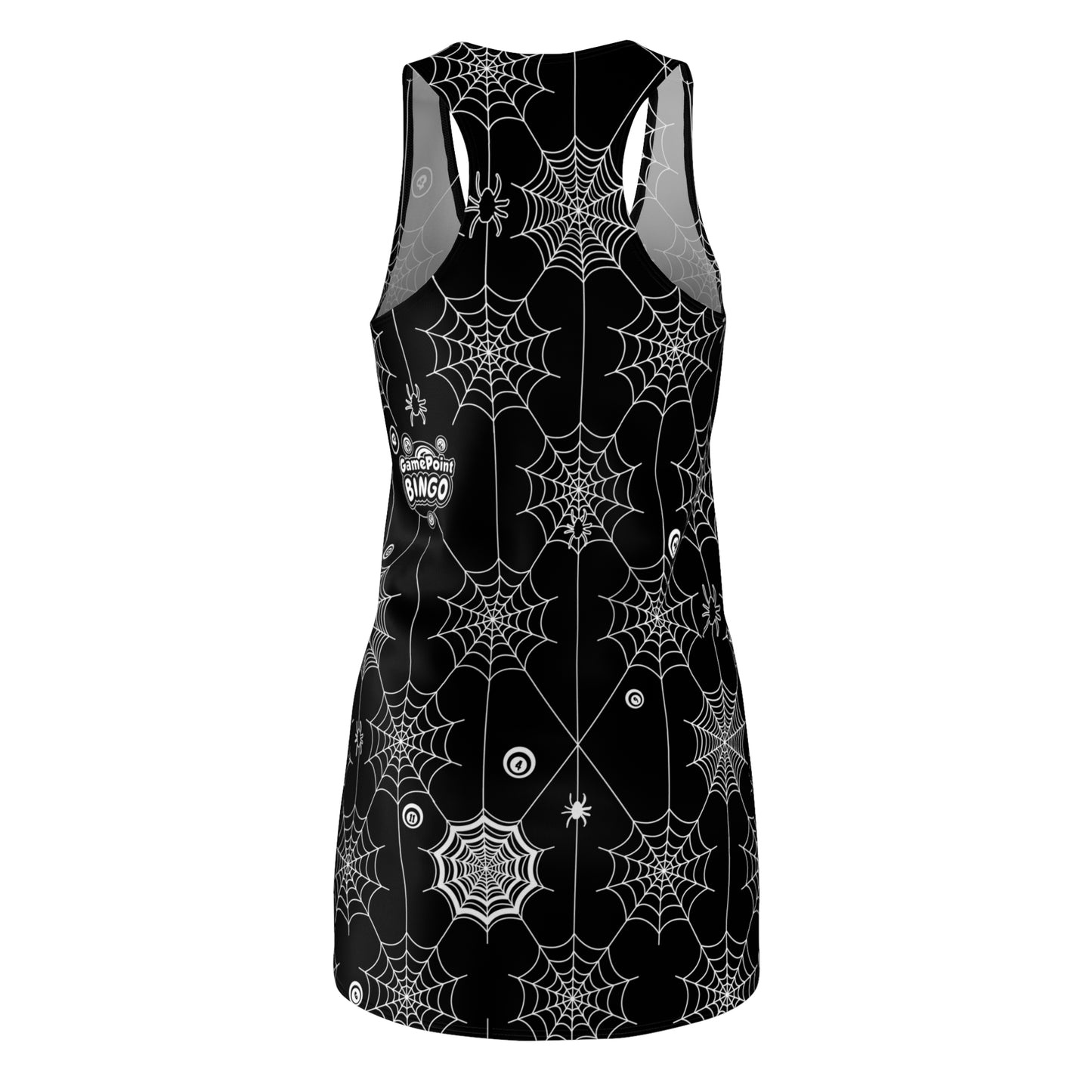 Spider Web Dress Black
