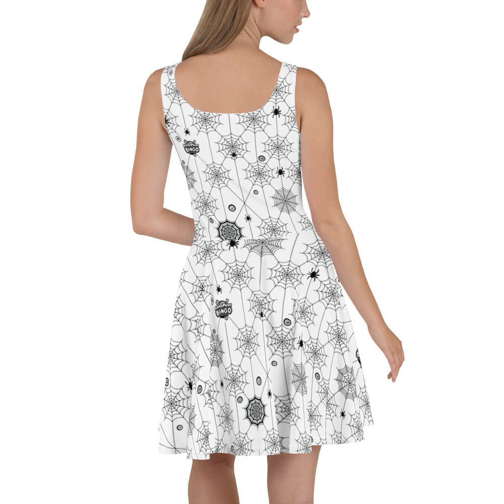 Spider Web Dress White