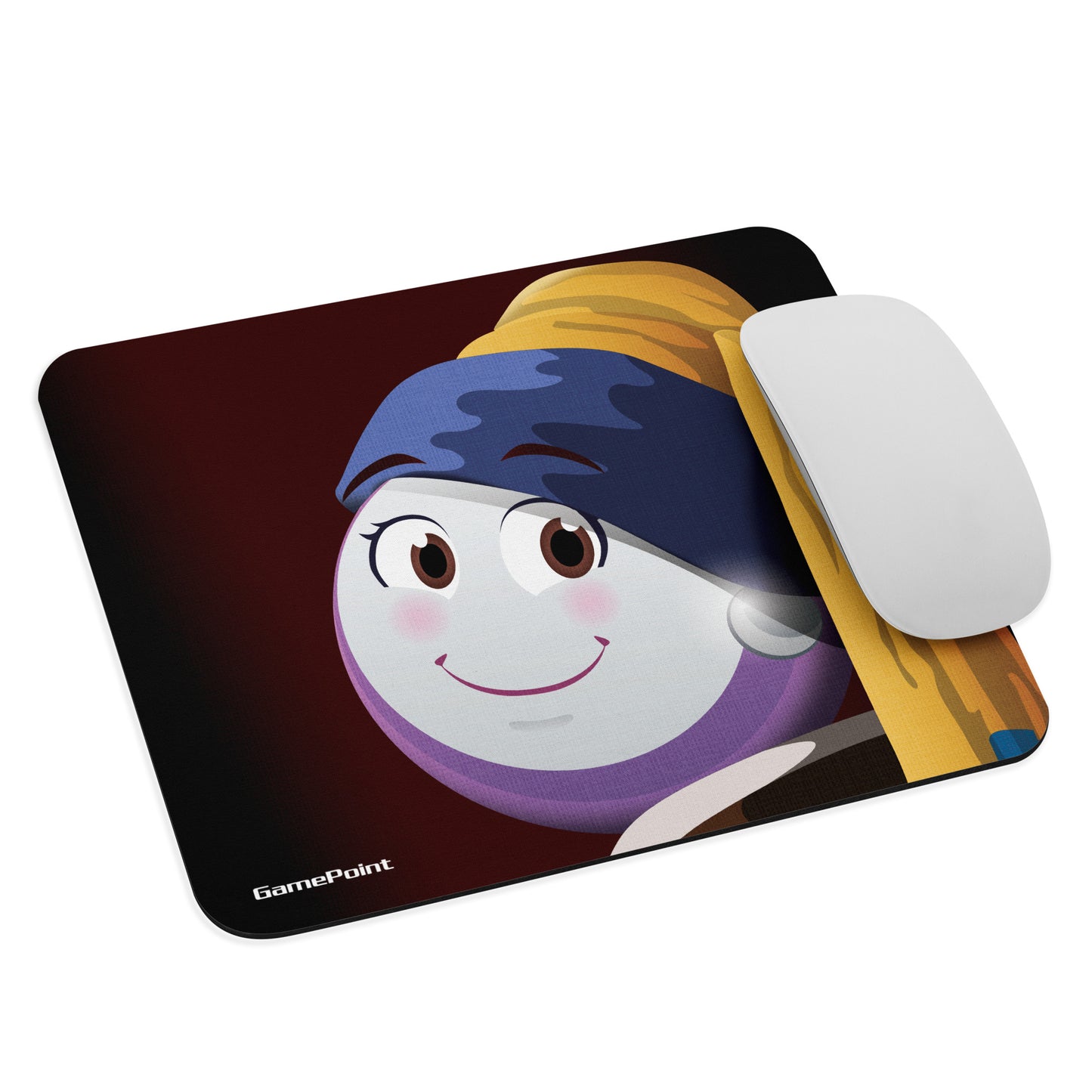 Mouse pad - Iris with the Pearl Earring