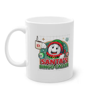 Santa's Bingo Caller Mug
