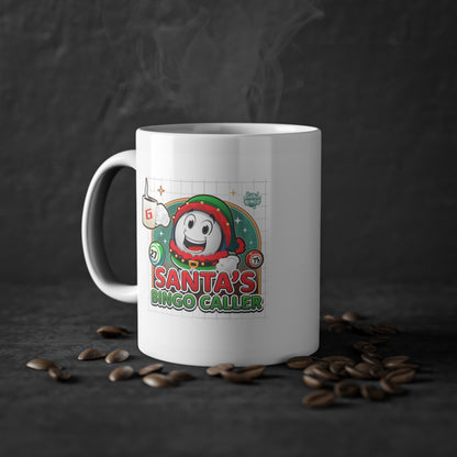 Santa's Bingo Caller Mug
