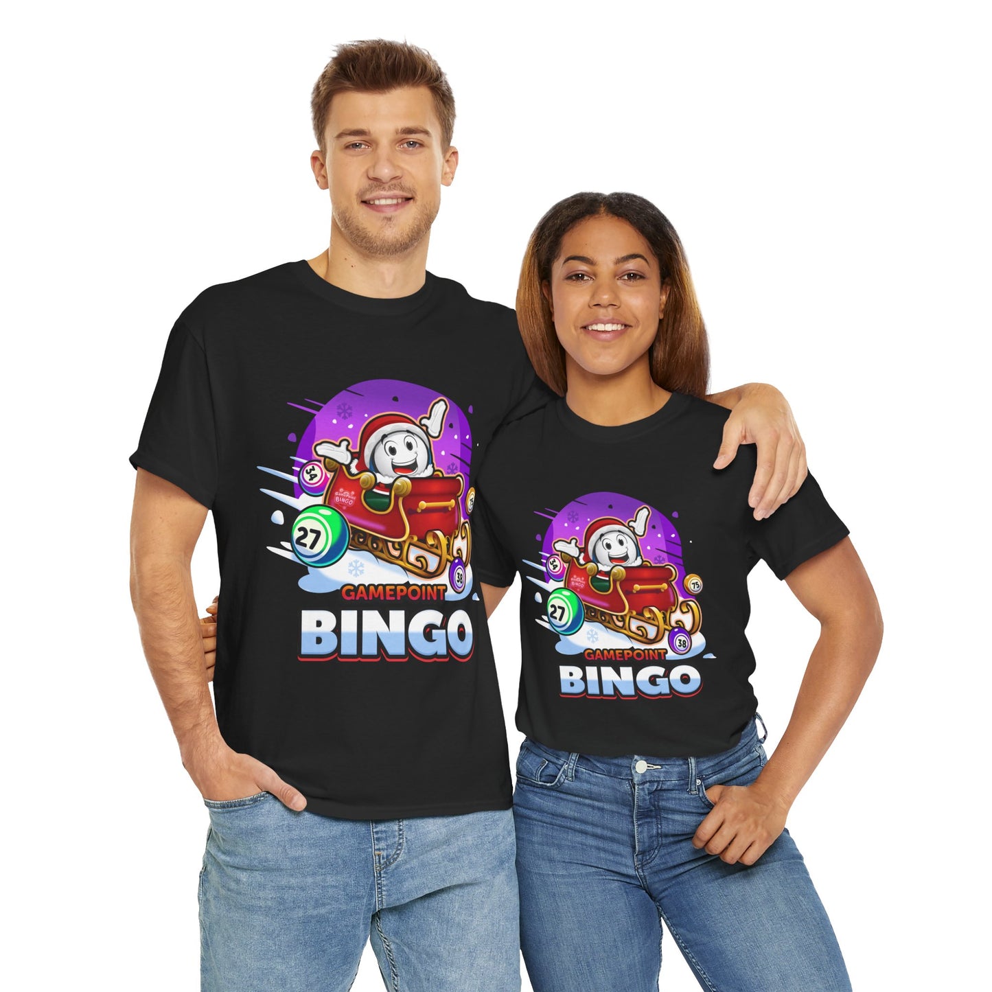 GamePoint Bingo Christmas Tee