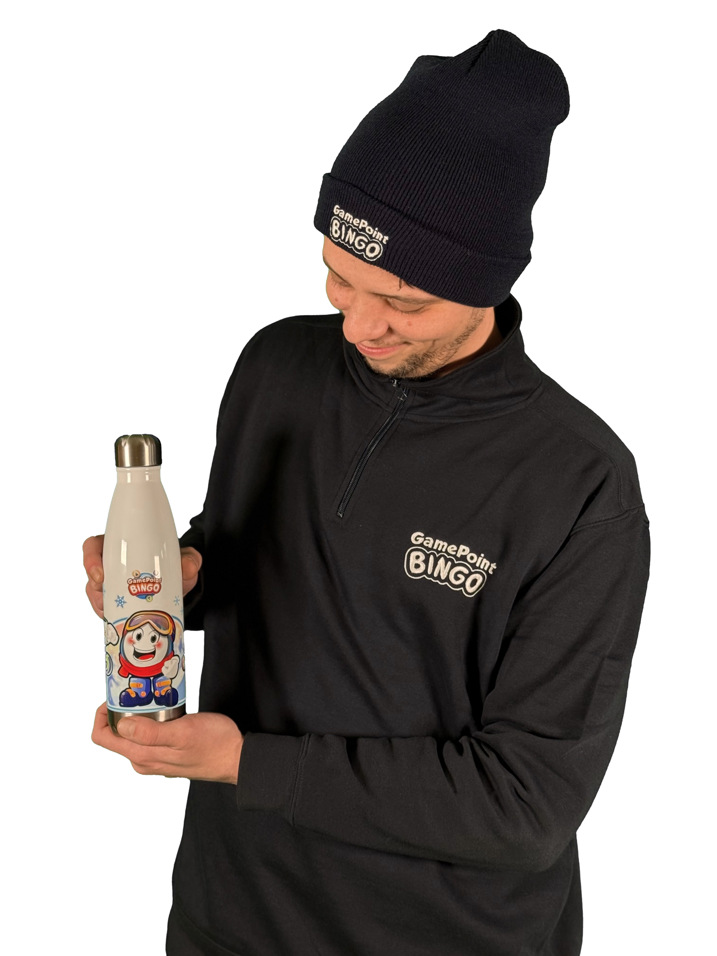 GamePoint Bingo Stainless Steel Water Bottle