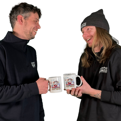 "Hot Drinks, Hot Wins" Mug