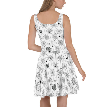 Spider Web Dress White