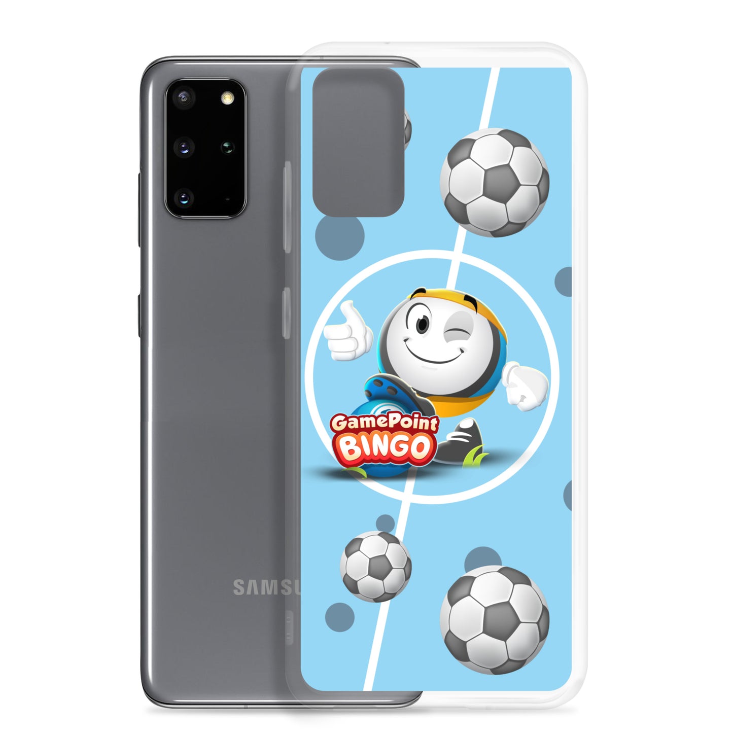 Football - Clear Case for Samsung®