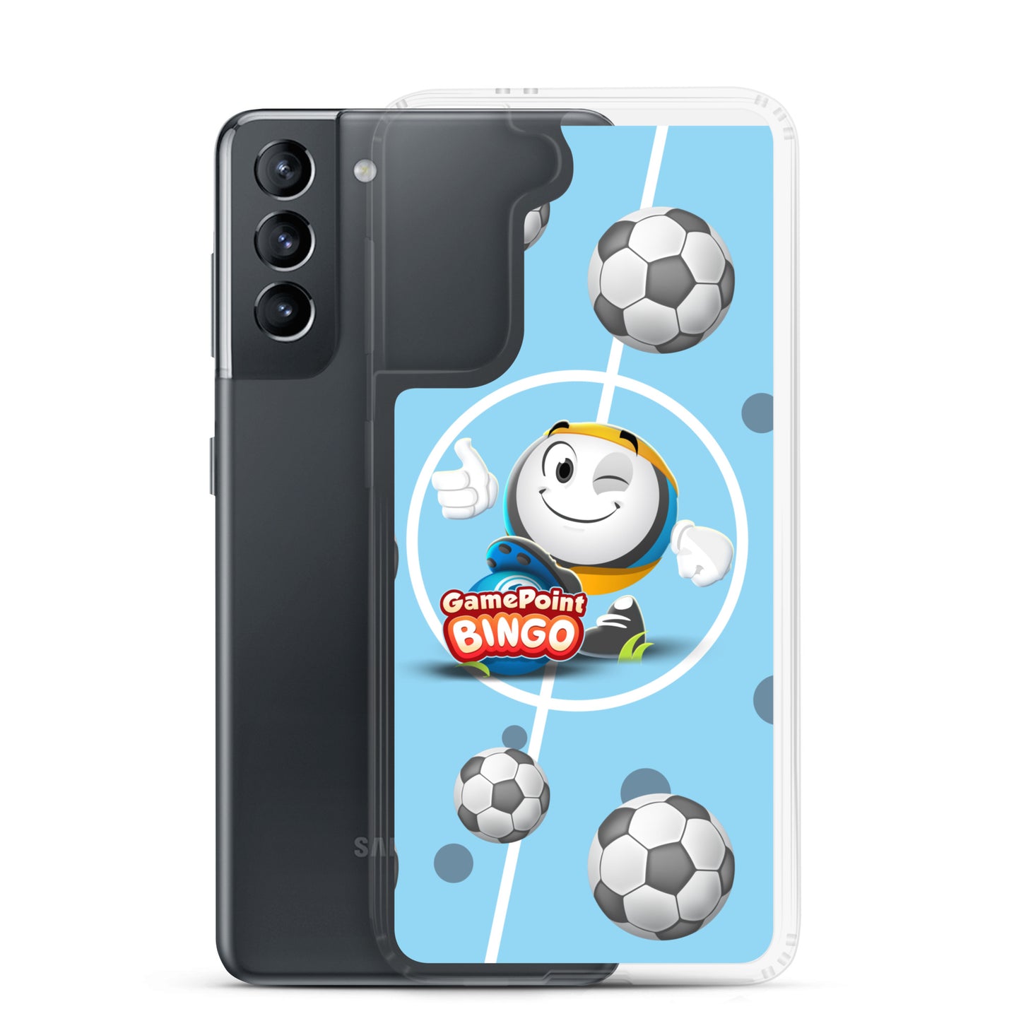 Football - Clear Case for Samsung®