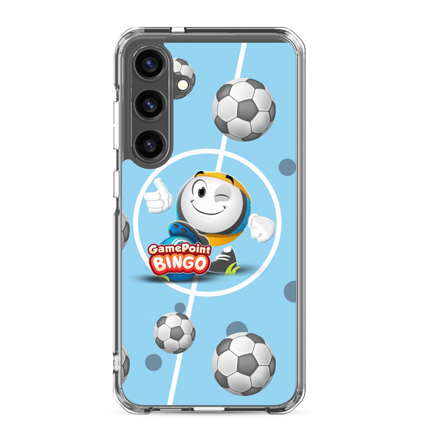 Football - Clear Case for Samsung®