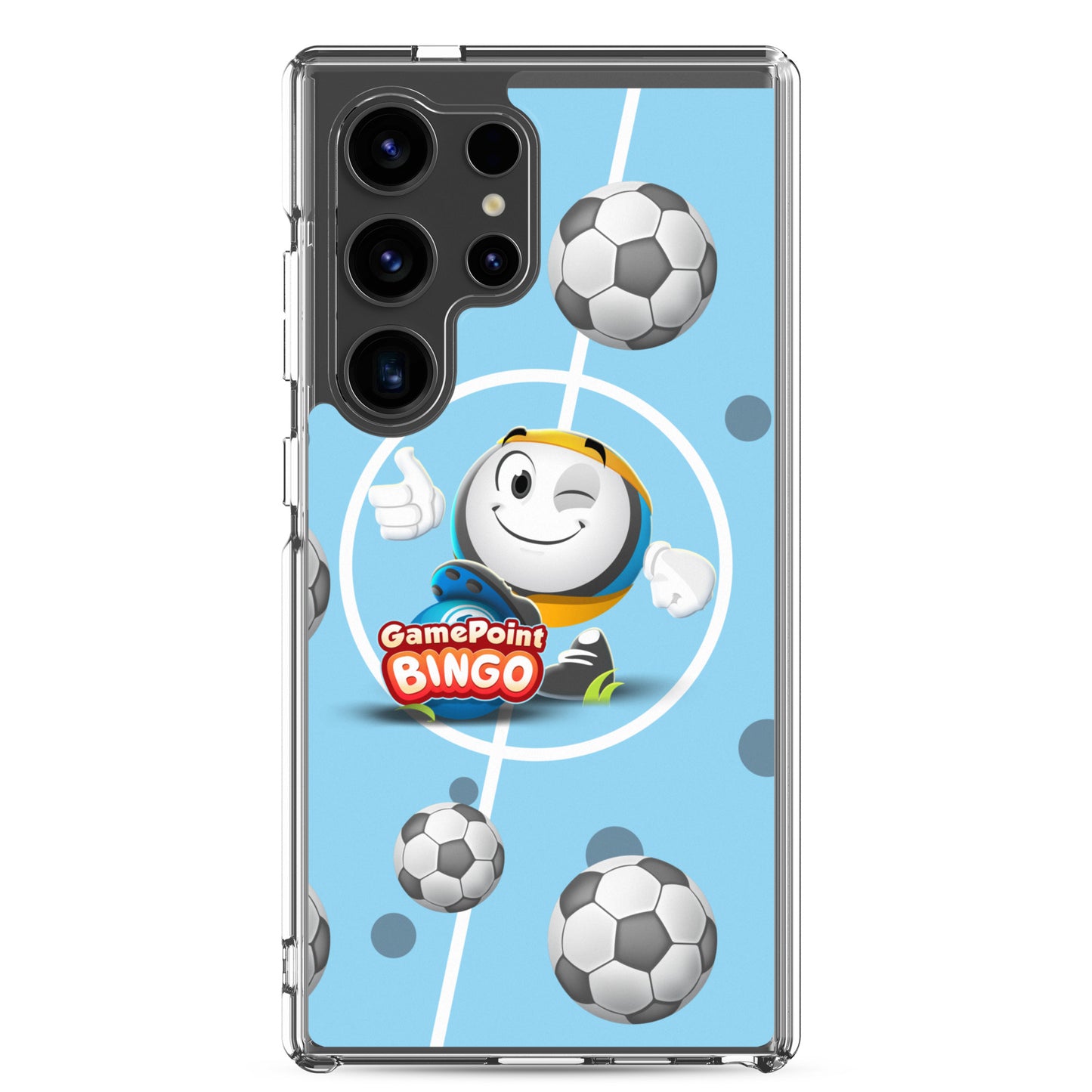 Football - Clear Case for Samsung®