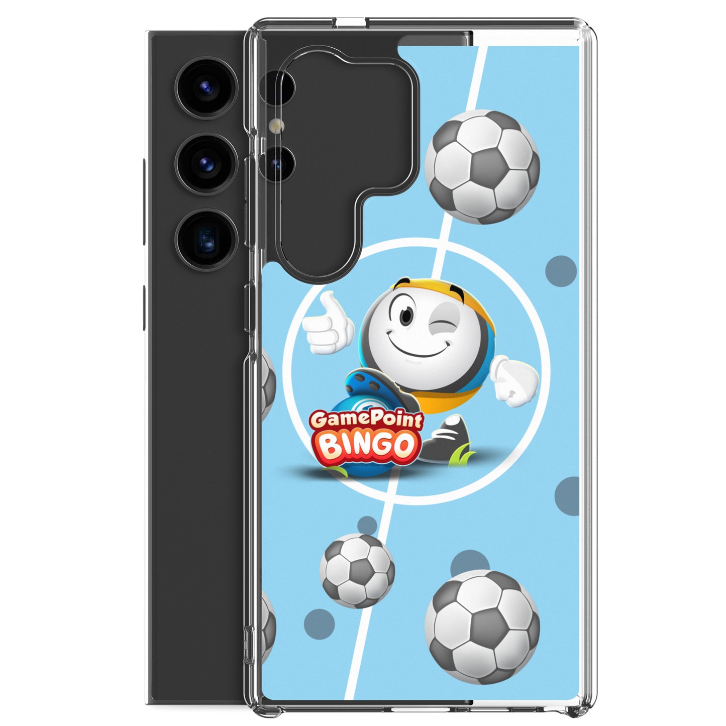 Football - Clear Case for Samsung®