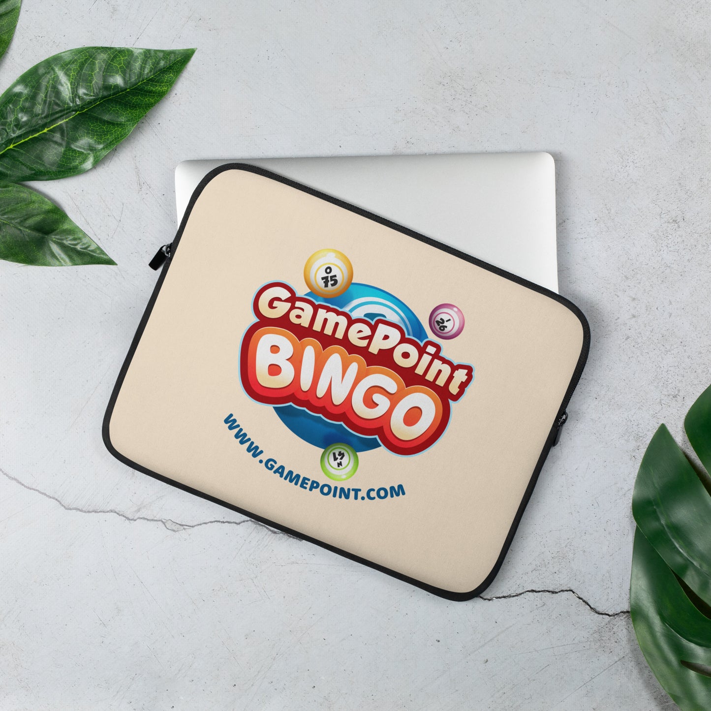 GamePoint Bingo Logo - Laptop Sleeve