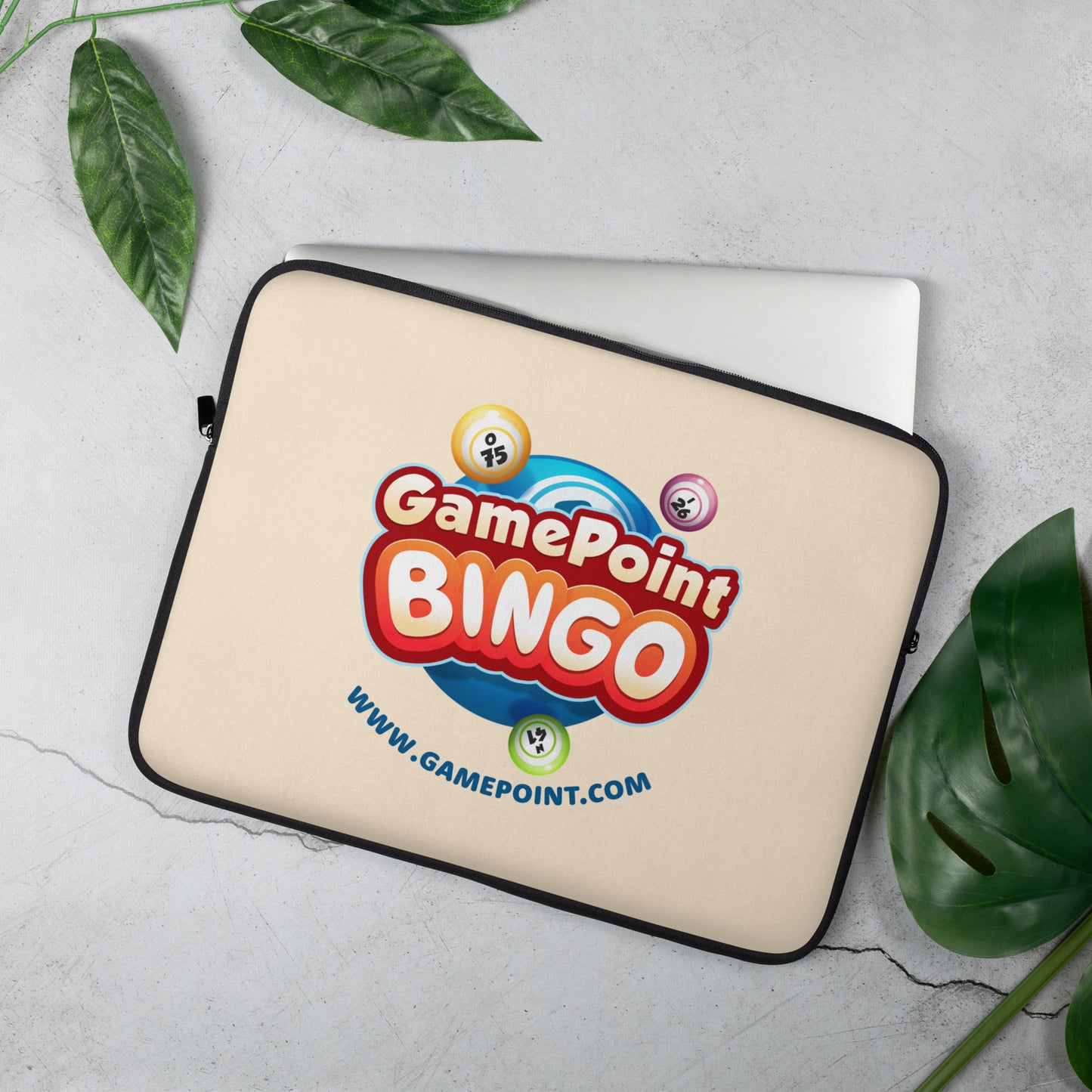 GamePoint Bingo Logo - Laptop Sleeve