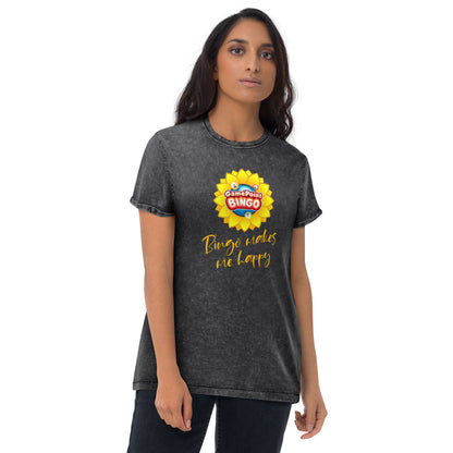 Bingo makes me Happy - Denim T-Shirt