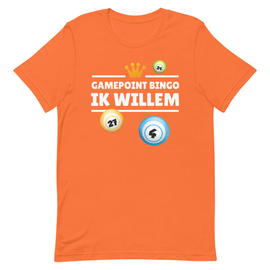 King's Day - GamePoint Bingo Ik Willem Unisex T-shirt