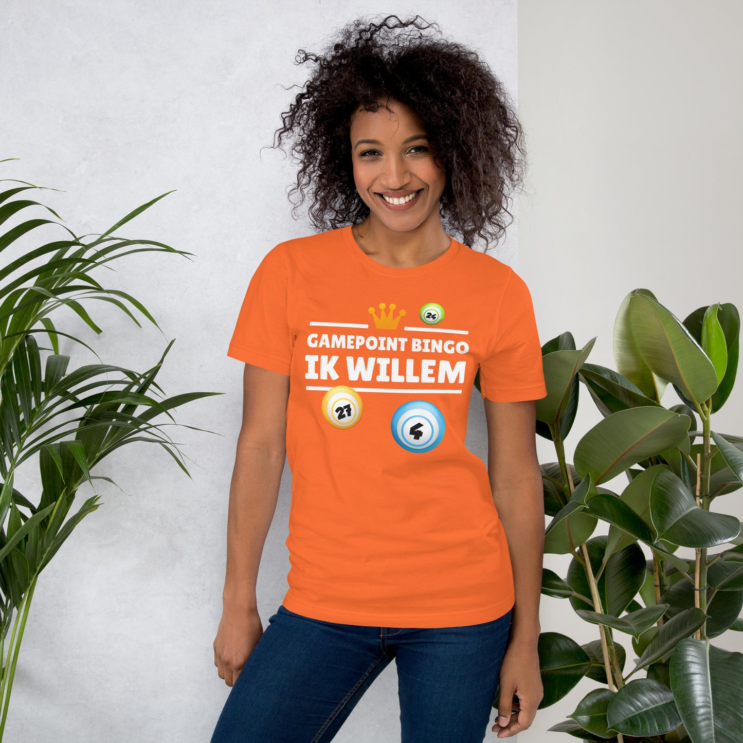 King's Day - GamePoint Bingo Ik Willem Unisex T-shirt