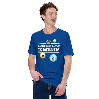 King's Day - GamePoint Bingo Ik Willem Unisex T-shirt