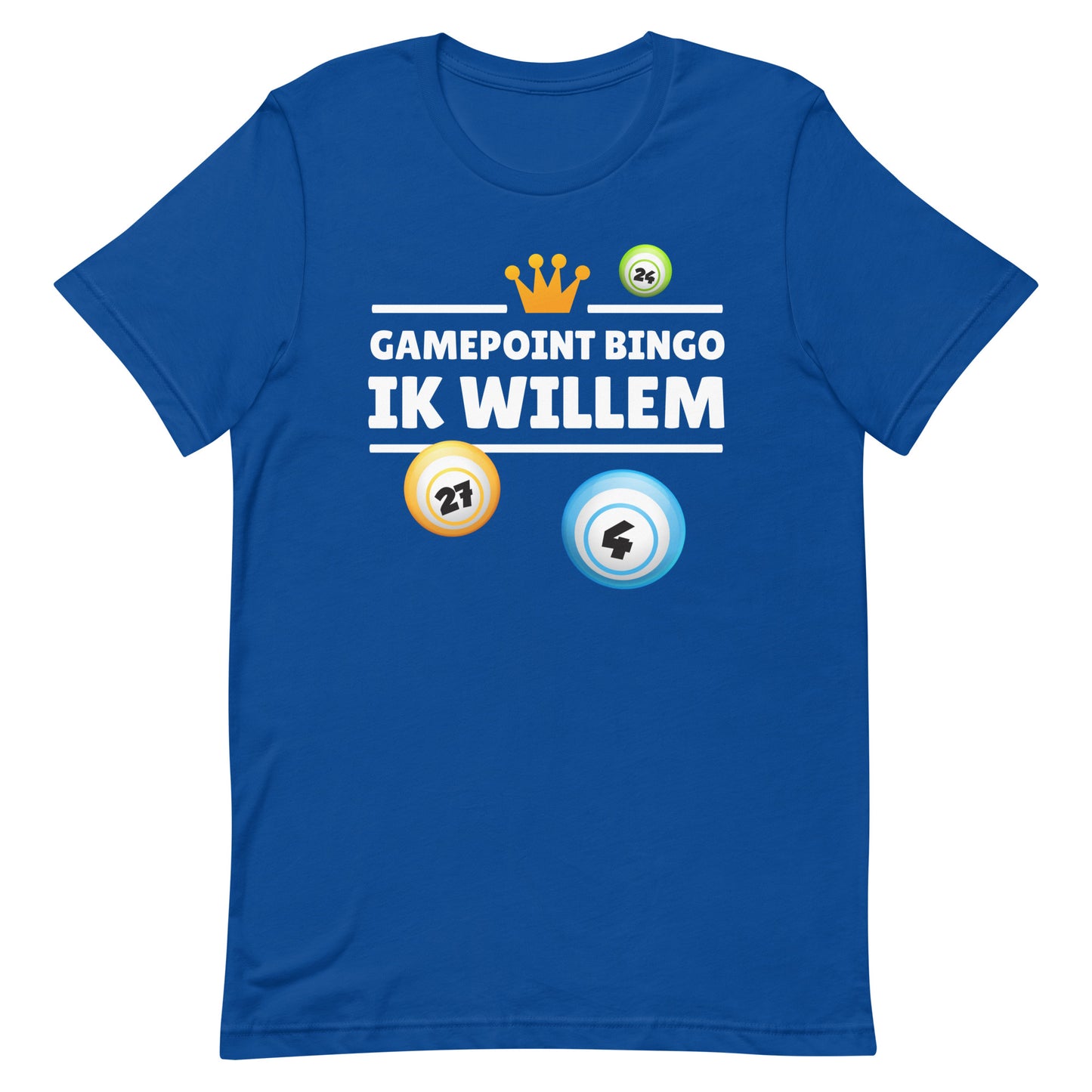 King's Day - GamePoint Bingo Ik Willem Unisex T-shirt