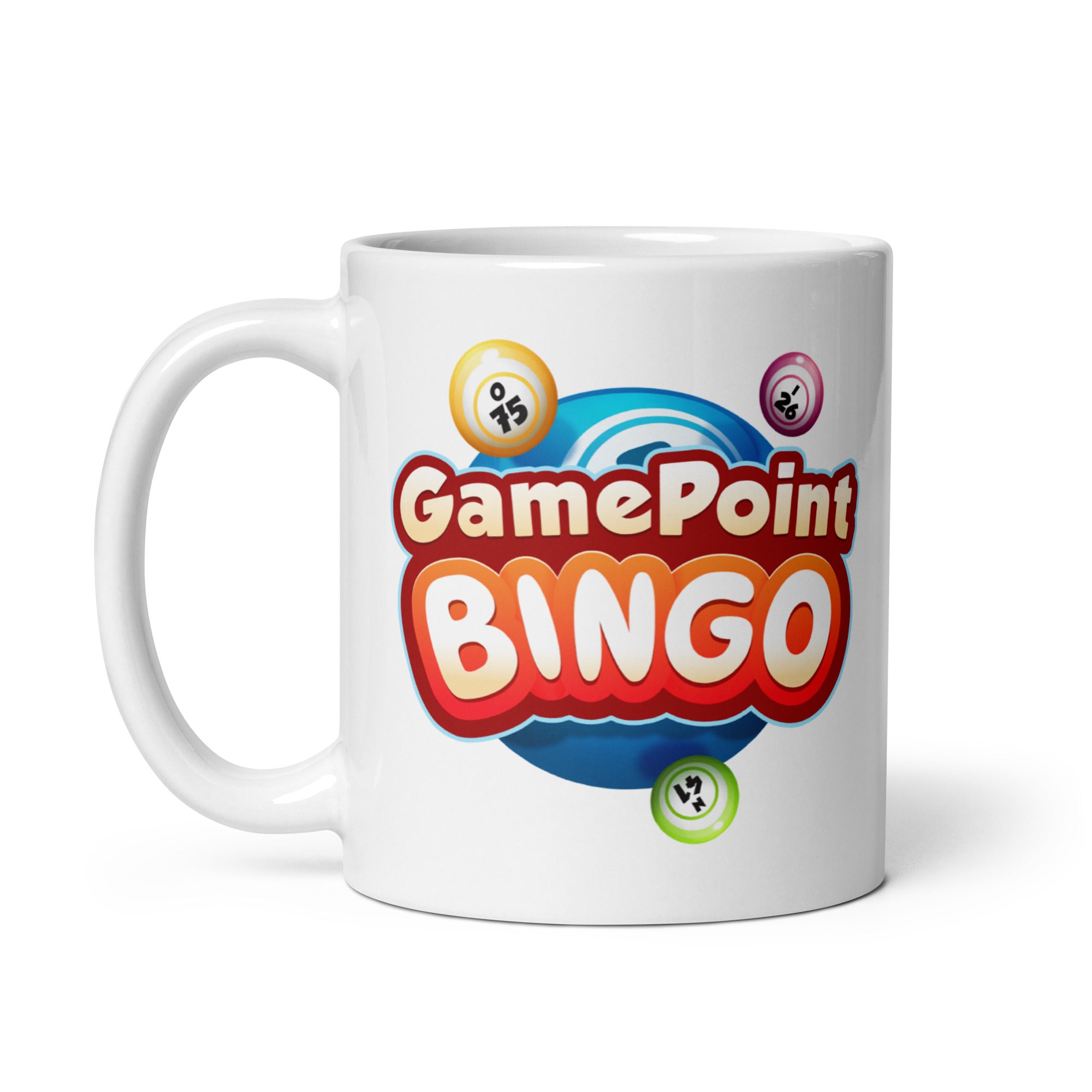 GamePoint Bingo Logo Mug – GamePoint Shop - Bingo Merchandise