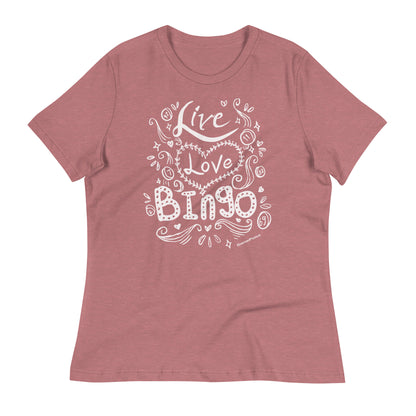 Live Love Bingo - Women's T-shirt